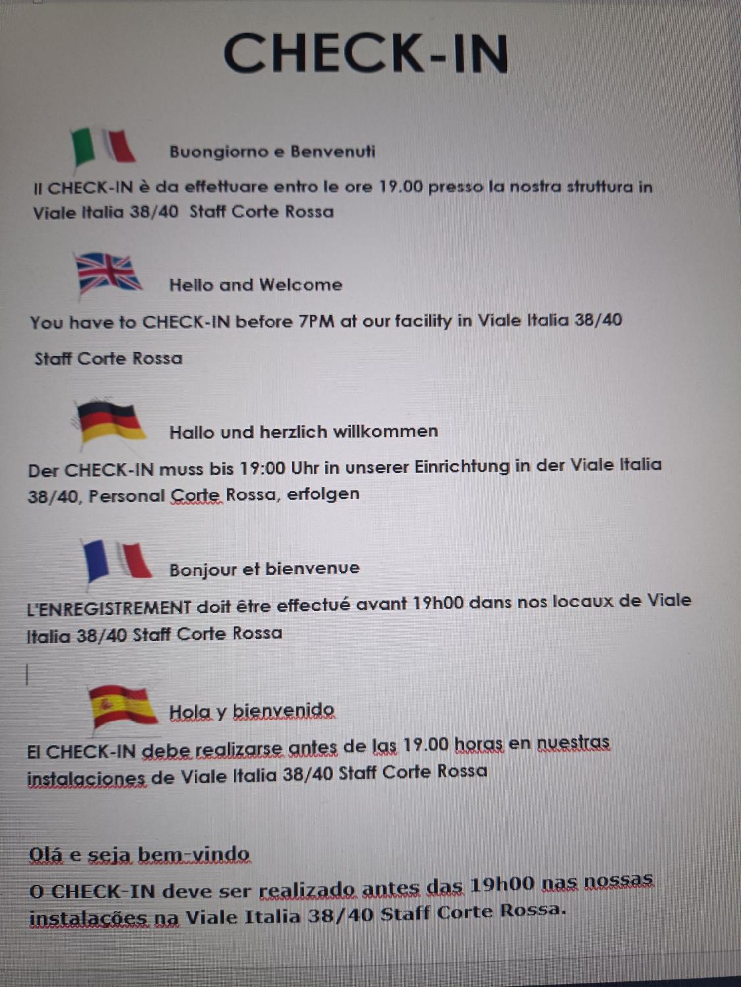 Corte Rossa Alojamento de Acomodação e Pequeno-almoço